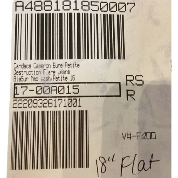 16 Petite Jeans Pacific Denim Flare Jeans Candace Cameron Bure A488181 $89 - Picture 8 of 8